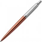 Ручка шариковая Parker Jotter Chelsea Orange CT синяя оранжевый корпус