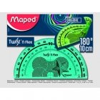 Транспортир Maped гибкий, 180 градусов, 10 см