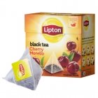 Чай Lipton Cherry Morello черный пирамид. 20 пак/пач.