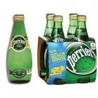 Вода минеральная Perrier газированная 0.33 л 4 шт/уп.