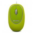 Мышь компьютерная SVEN RX-555 Antistress Silent/green